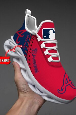 Atlanta Braves Max Soul Shoes Sneakers For Men And Women Style9247