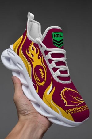 Brisbane Broncos Max Soul Shoes Sneakers For Men And Women Style5804