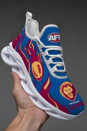 Brisbane Lions Max Soul Shoes Sneakers For Men And Women Style1637