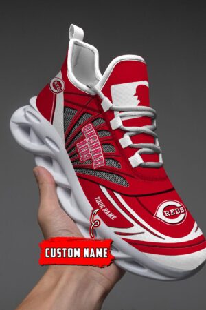 Cincinnati Reds Max Soul Shoes Sneakers For Men And Women Style5057