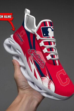 Cleveland Indians Max Soul Shoes Sneakers For Men And Women Style3384