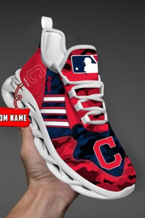Cleveland Indians Max Soul Shoes Sneakers For Men And Women Style4566