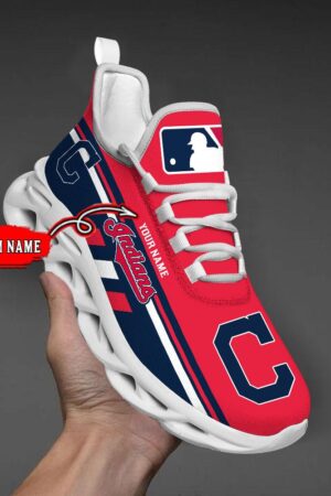 Cleveland Indians Max Soul Shoes Sneakers For Men And Women Style8872