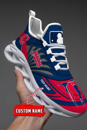 Cleveland Indians Max Soul Shoes Sneakers For Men And Women Style9360