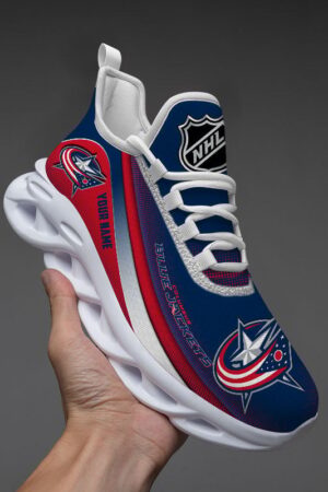 Columbus Blue Jackets Max Soul Shoes Sneakers For Men And Women Style1557