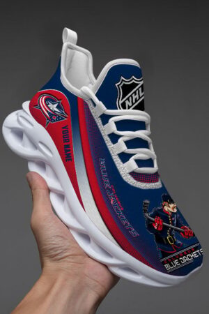 Columbus Blue Jackets Max Soul Shoes Sneakers For Men And Women Style6283