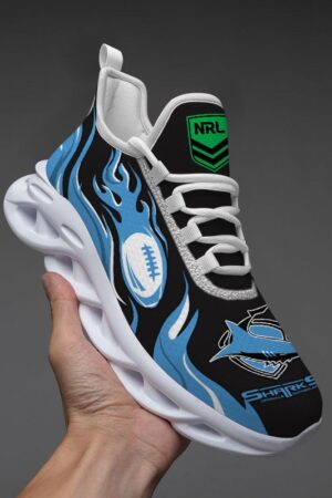 Cronulla Sharks Max Soul Shoes Sneakers For Men And Women Style2035