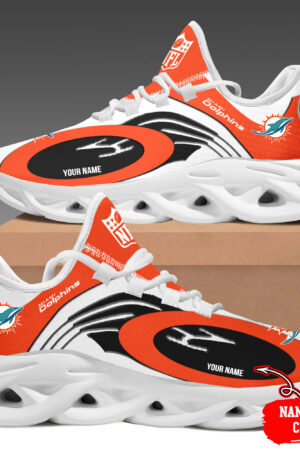 Miami Dolphins Max Soul Shoes Sneakers For Men And Women Style5418