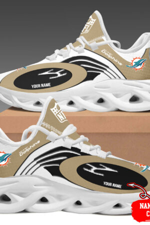 Miami Dolphins Max Soul Shoes Sneakers For Men And Women Style7724