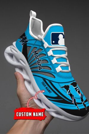 Miami Marlins Max Soul Shoes Sneakers For Men And Women Style7049