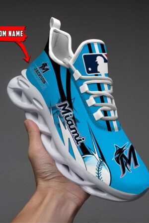 Miami Marlins Max Soul Shoes Sneakers For Men And Women Style9920