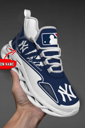 New York Yankees Max Soul Shoes Sneakers For Men And Women Style4885