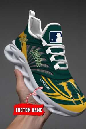 Oakland Athletics Max Soul Shoes Sneakers For Men And Women Style2030