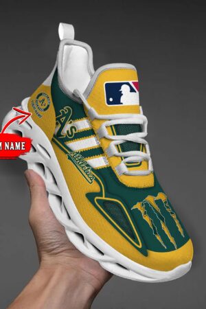 Oakland Athletics Max Soul Shoes Sneakers For Men And Women Style3514