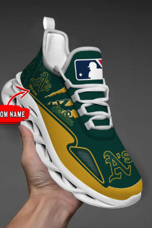 Oakland Athletics Max Soul Shoes Sneakers For Men And Women Style4159