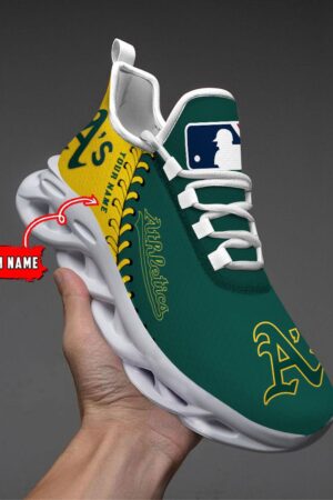 Oakland Athletics Max Soul Shoes Sneakers For Men And Women Style5250