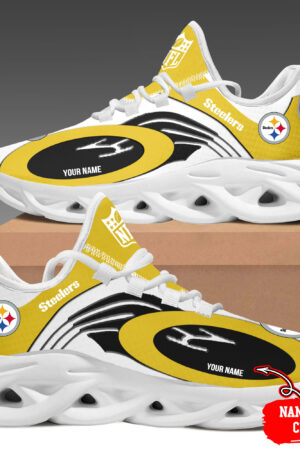 Pittsburgh Steelers Max Soul Shoes Sneakers For Men And Women Style7626