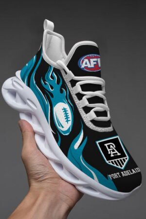 Port Adelaide Power Max Soul Shoes Sneakers For Men And Women Style2897