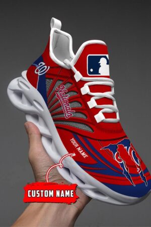 Washington Nationals Max Soul Shoes Sneakers For Men And Women Style2237
